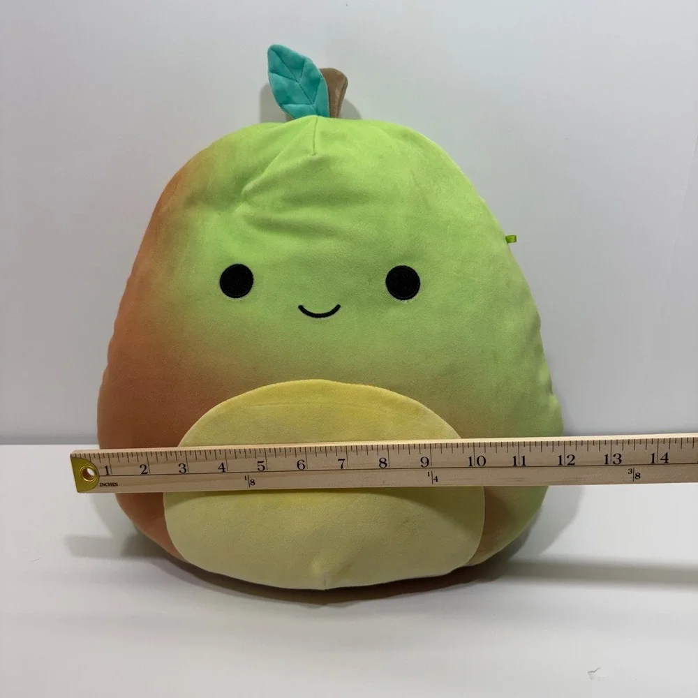 Squishmallows Ximena the Mango 12 Inch Plush Green Orange Fruit Stuffed Toy 2023